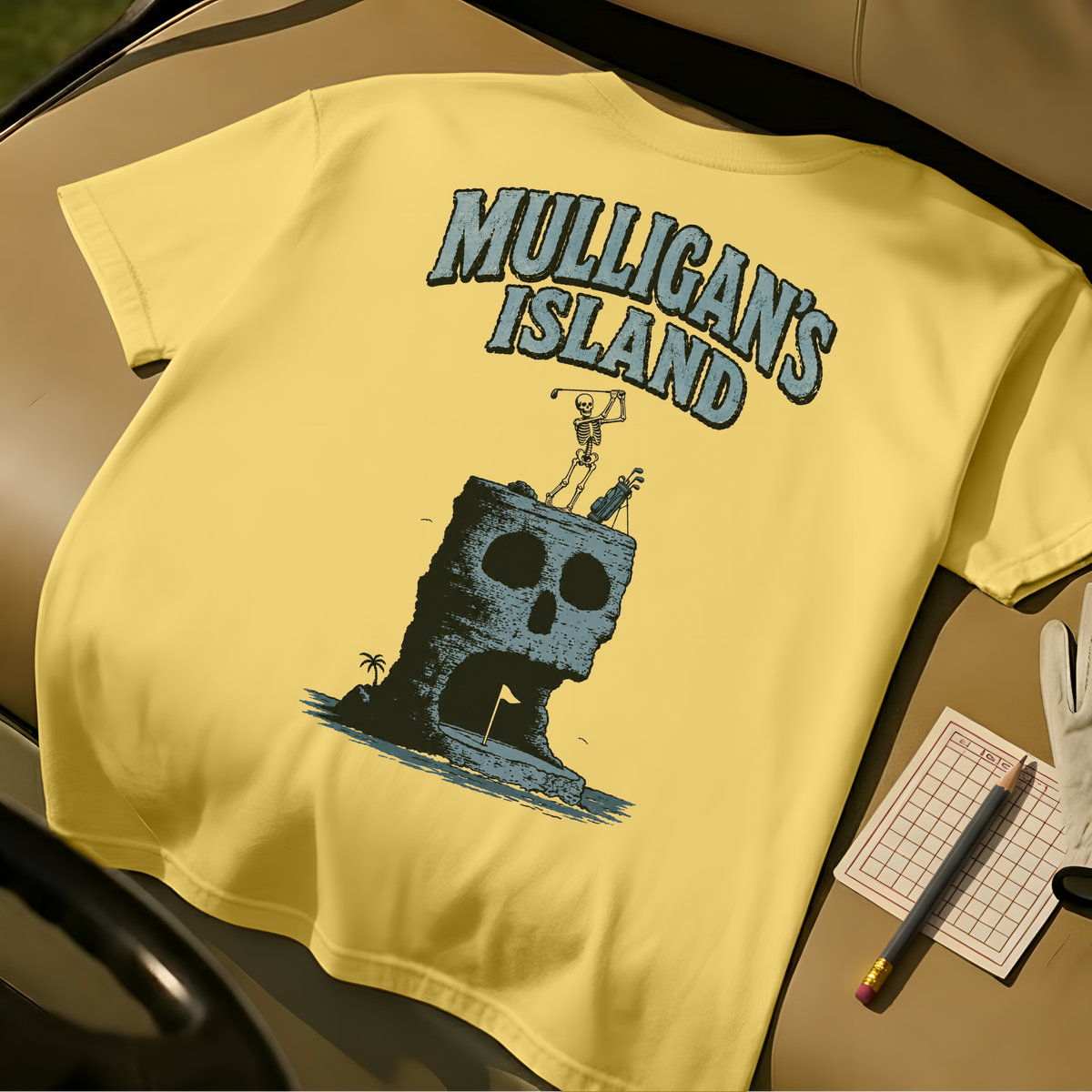 Mulligan's Island Tee - Butter
