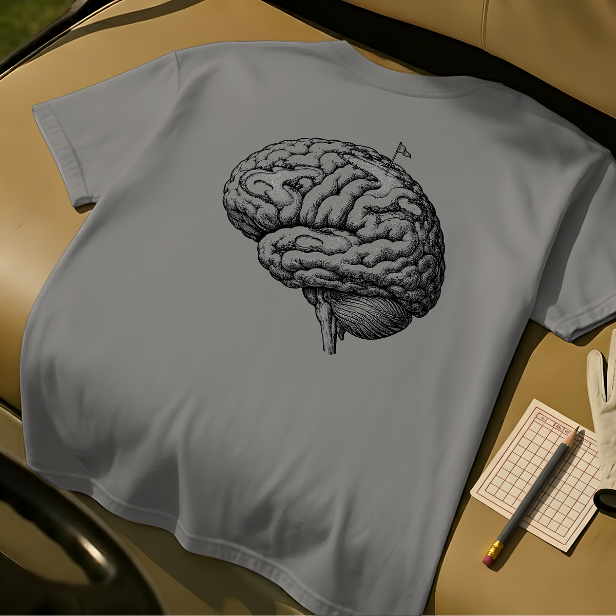 Mind on the Fairway - Grey