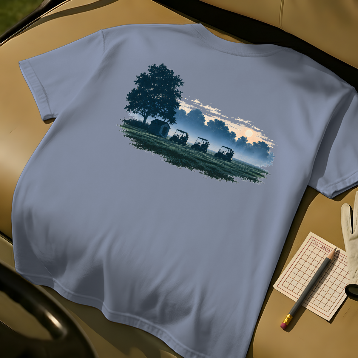 Morning Tee - Blue Jean