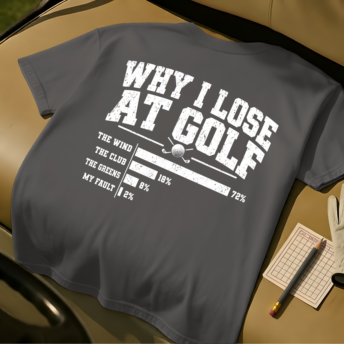 My Excuses T-Shirt - Pepper