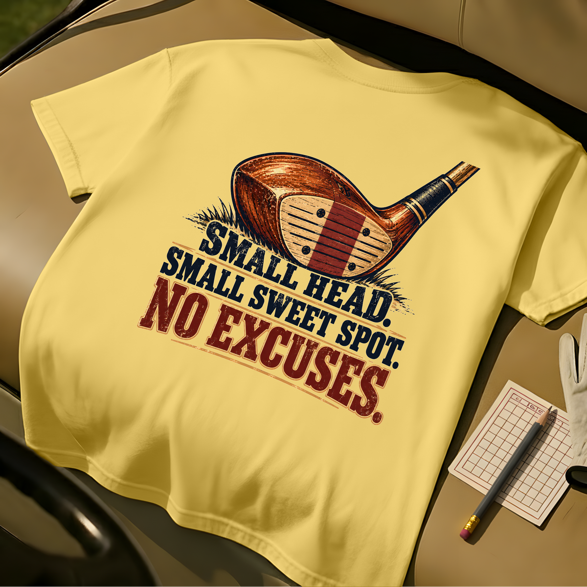 No Excuses T-Shirt - Butter