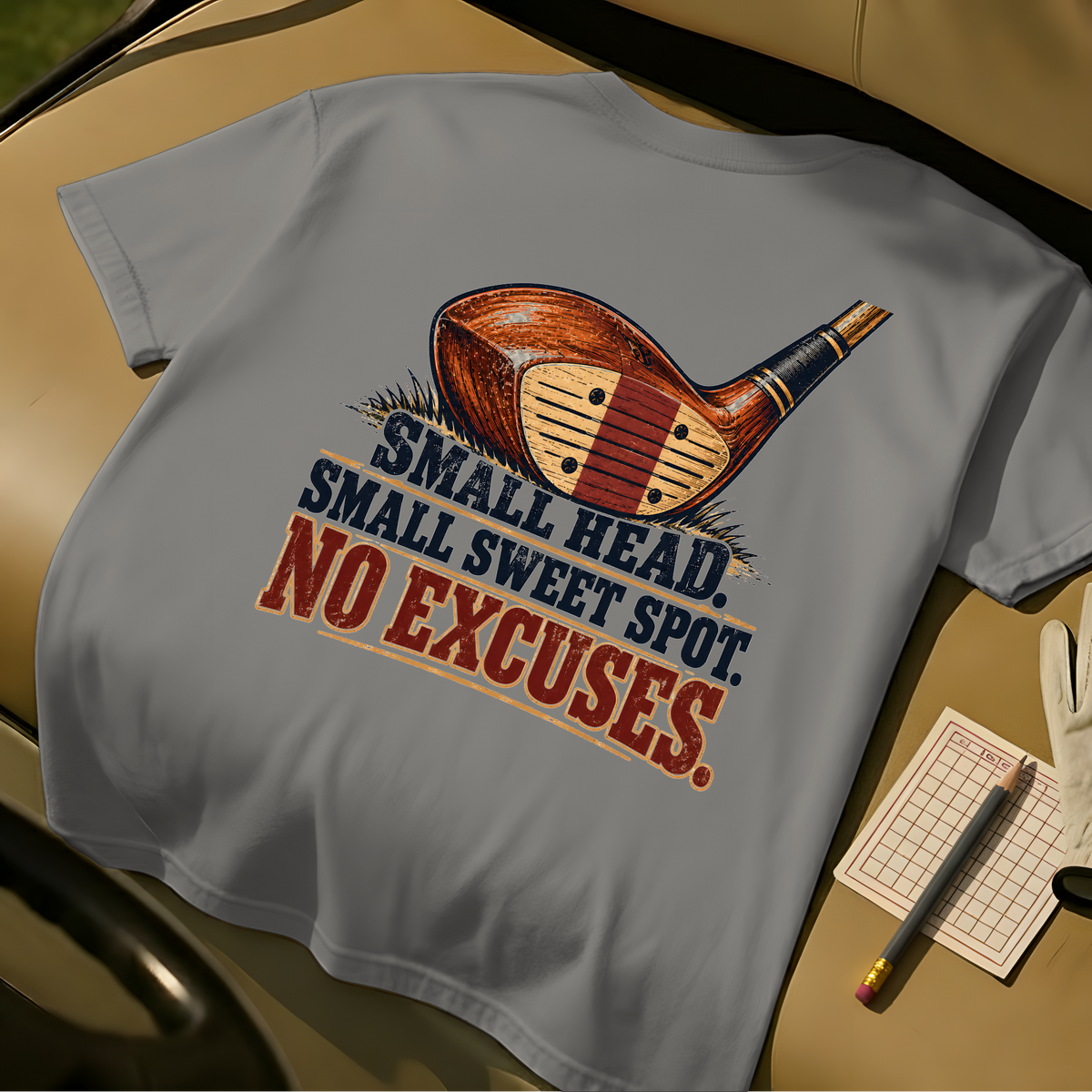 No Excuses T-Shirt - Grey
