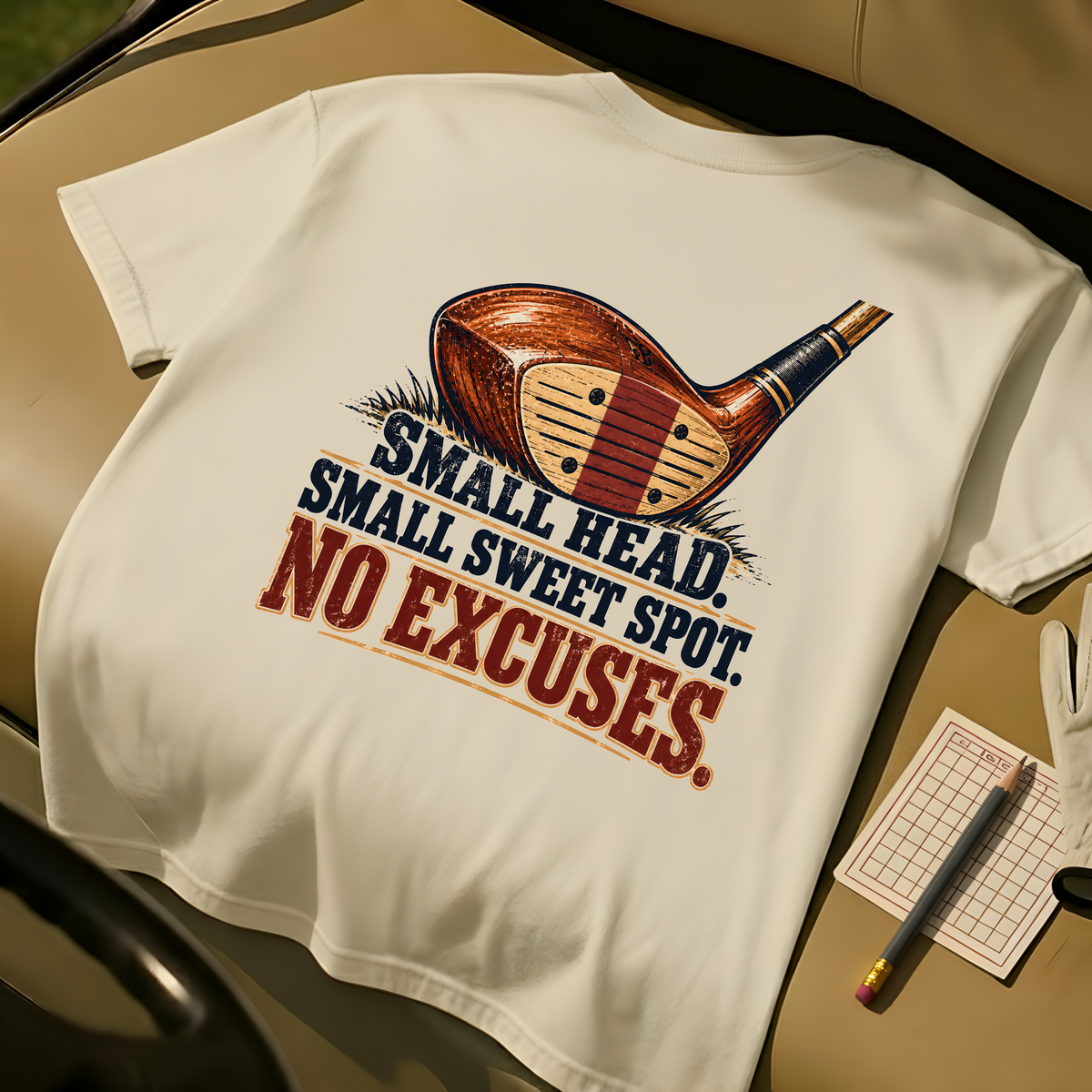 No Excuses T-Shirt - Ivory