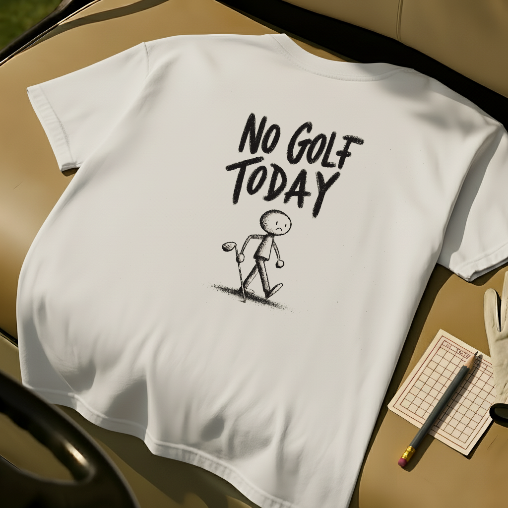 No Golf Today Tee