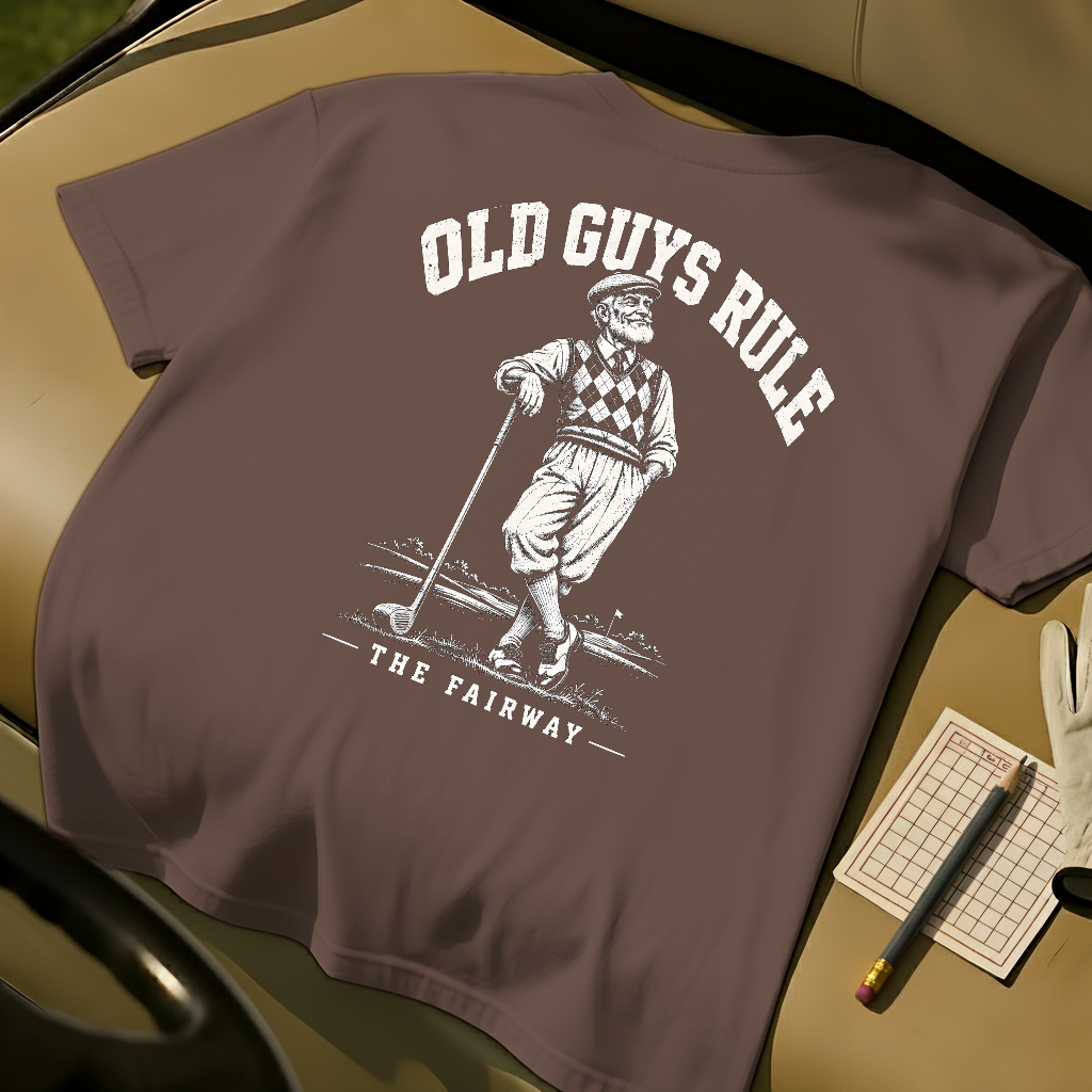 Old Guys Rule T-Shirt - Espresso
