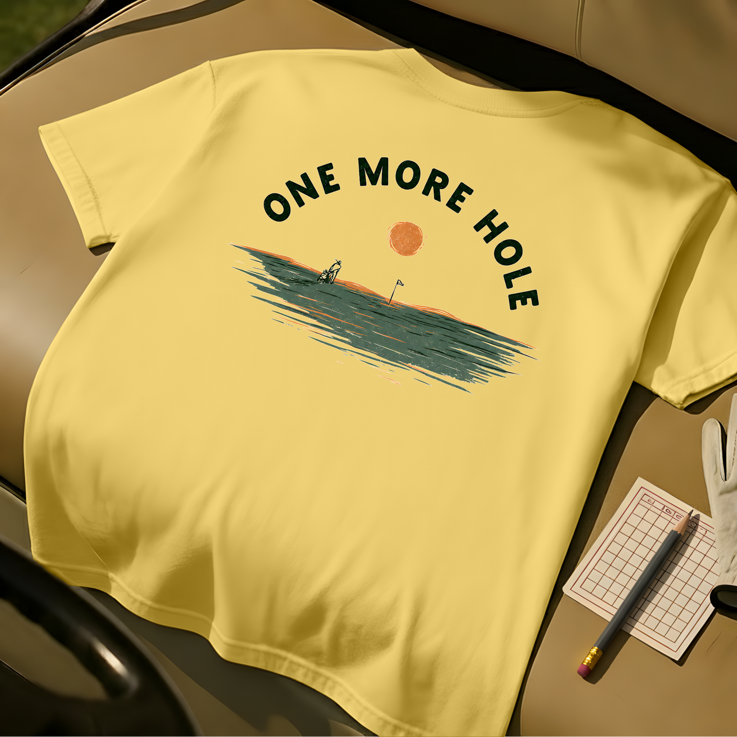 One More Hole T-Shirt - Butter