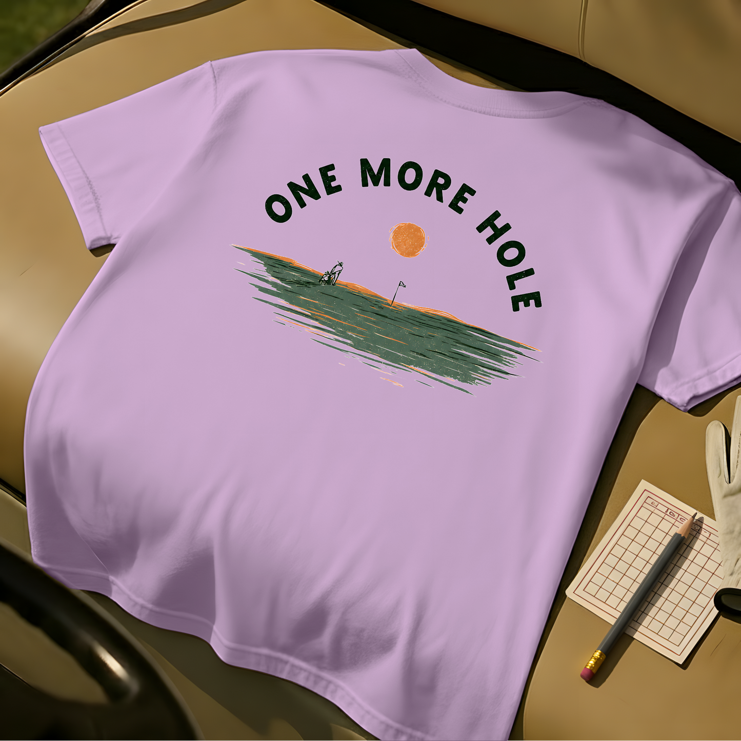 One More Hole T-Shirt - Orchid