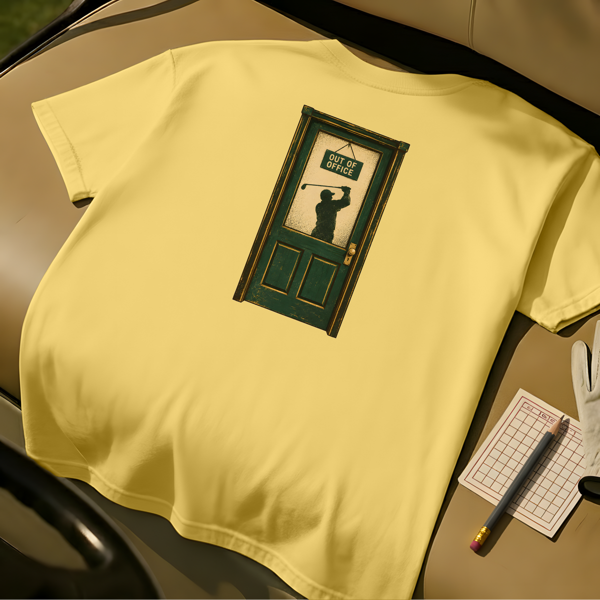 Out Of Office T-Shirt - Butter