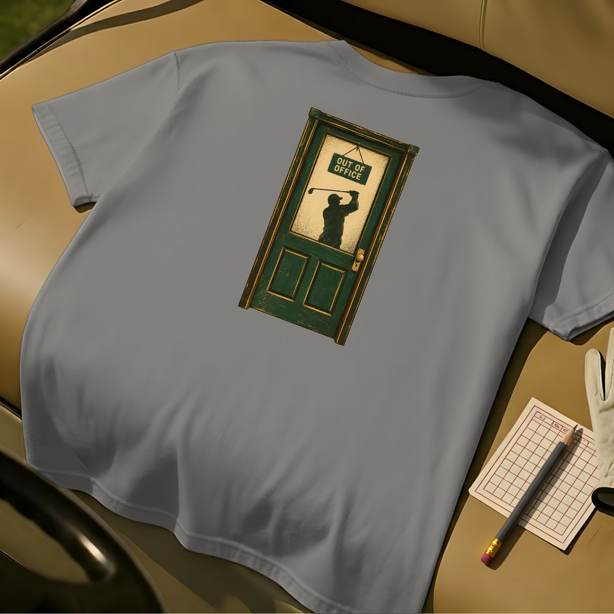 Out Of Office T-Shirt - Grey