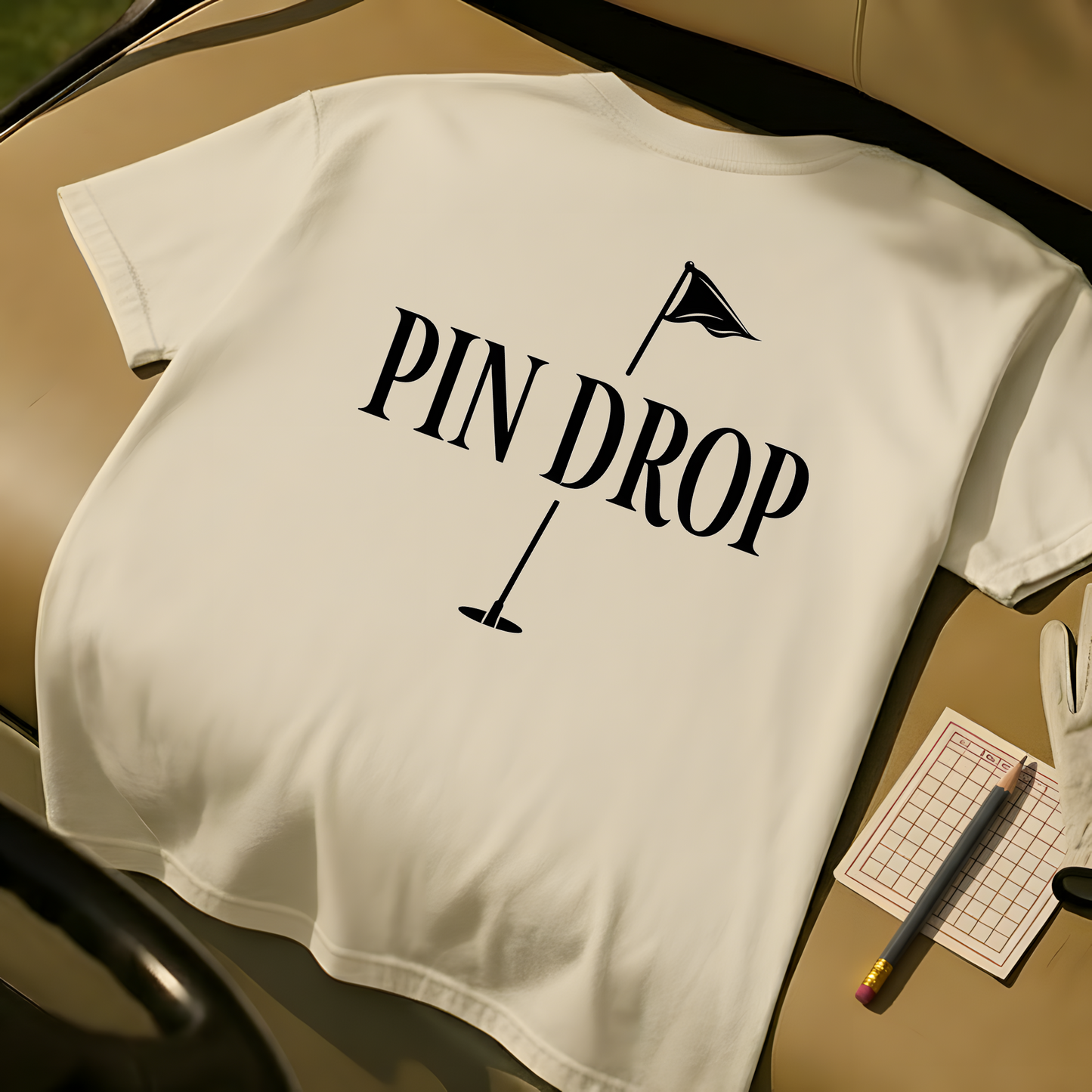 Pin Drop Tee - Ivory