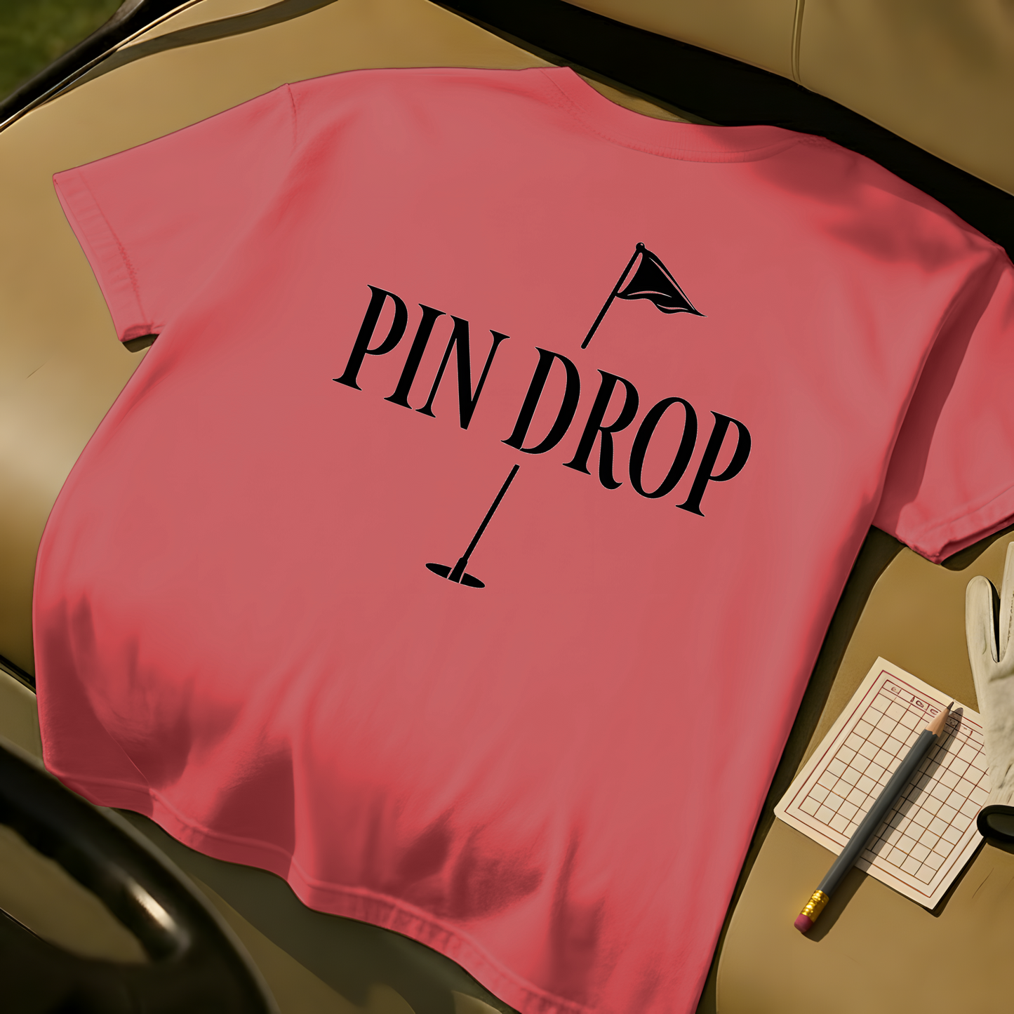 Pin Drop Tee - Watermelon