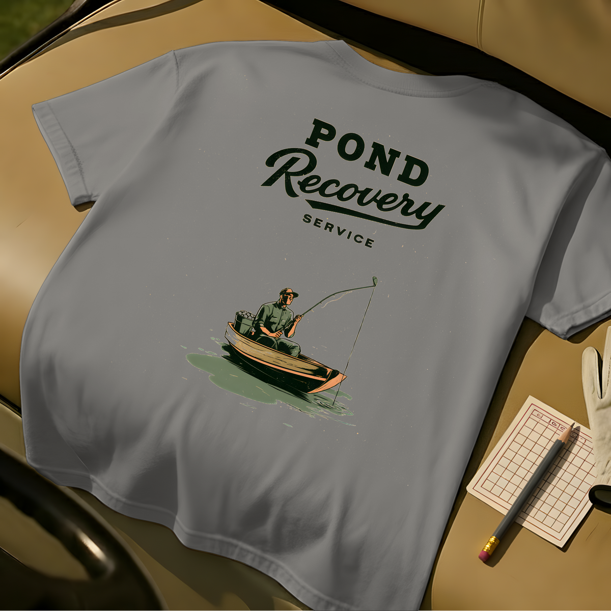 Pond Recovery T-Shirt - Grey