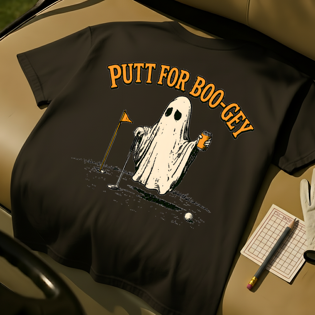 Putt For Boo-gey - Black
