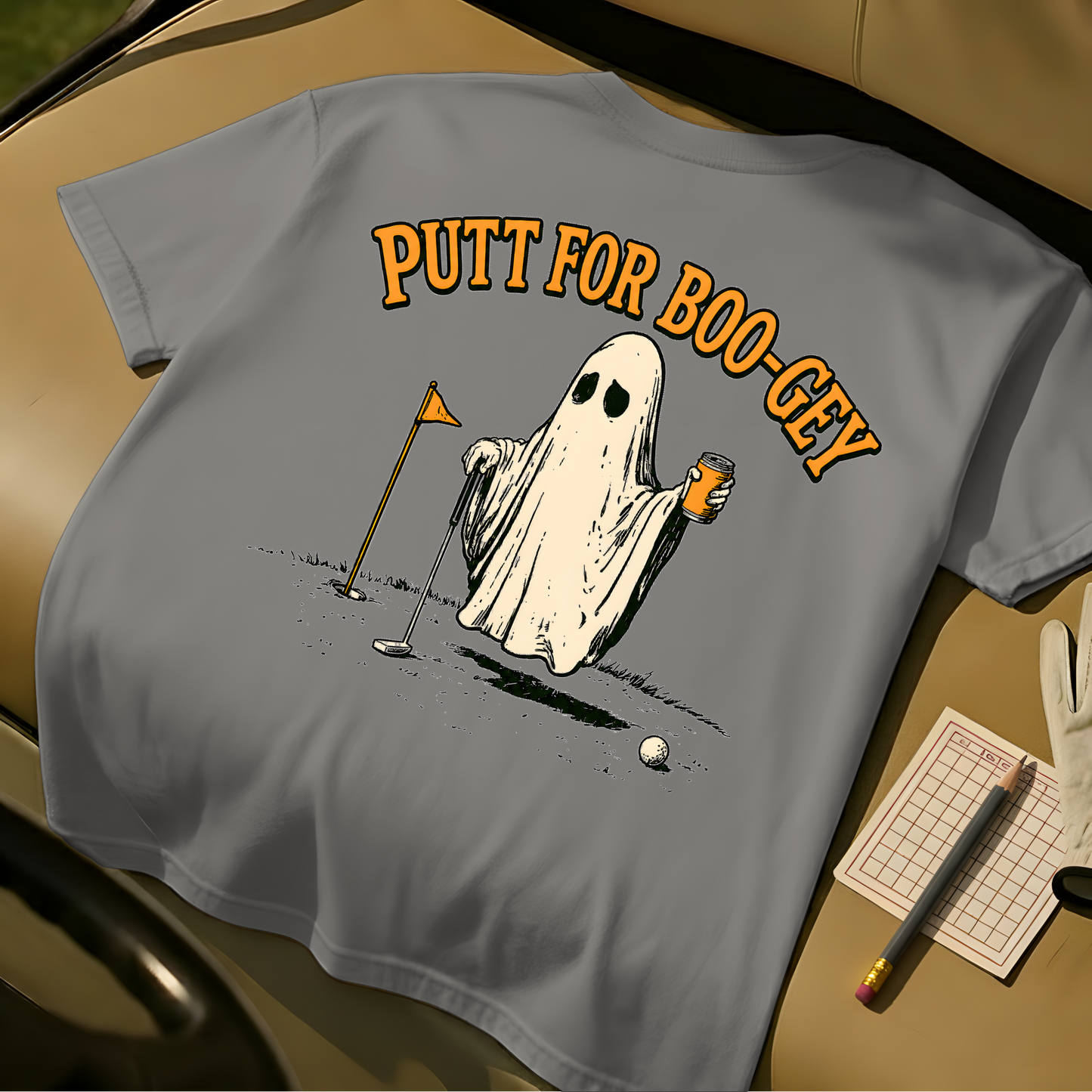 Putt For Boo-gey - Grey
