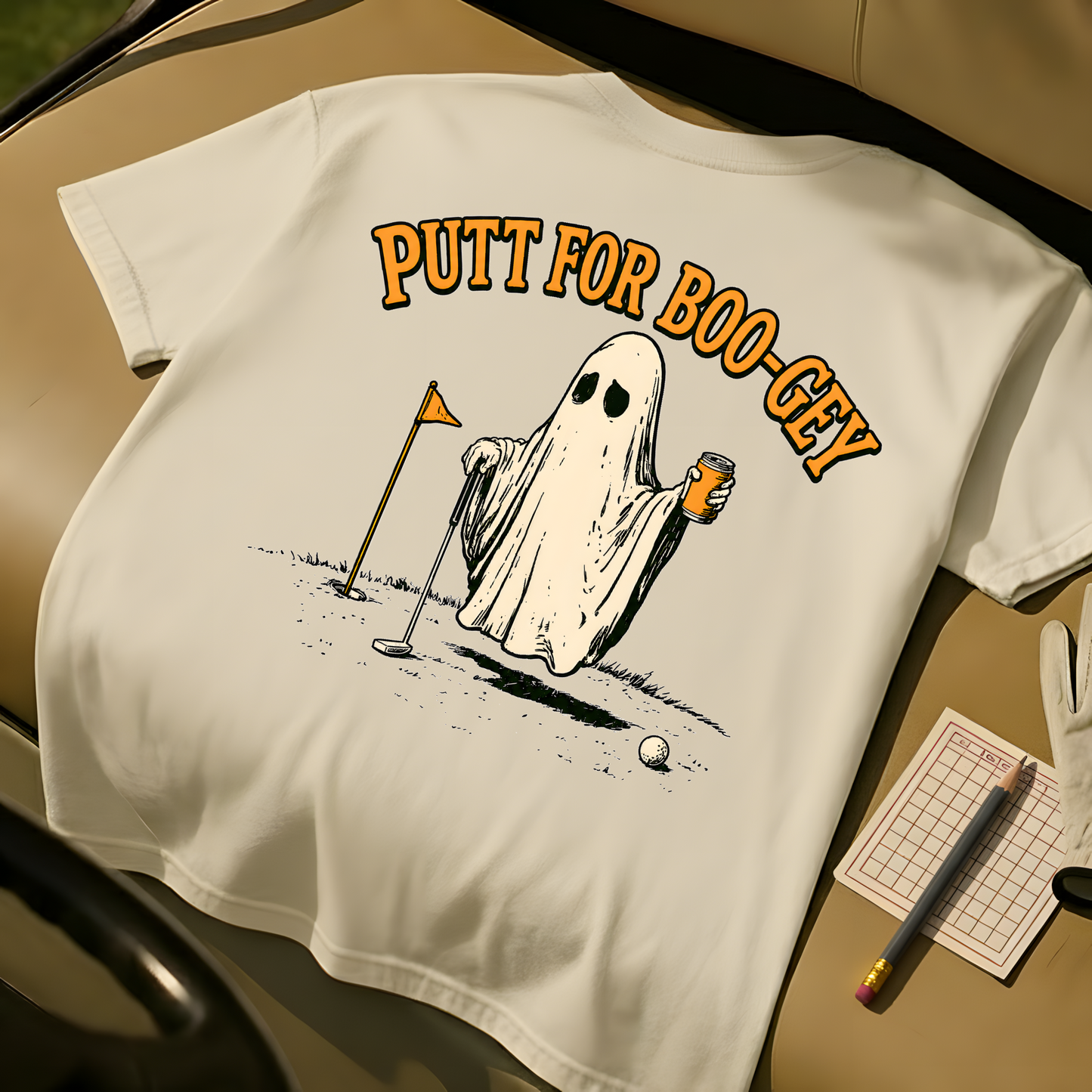 Putt For Boo-gey - Ivory