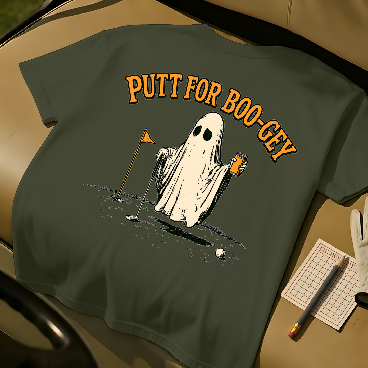 Putt For Boo-gey - Moss
