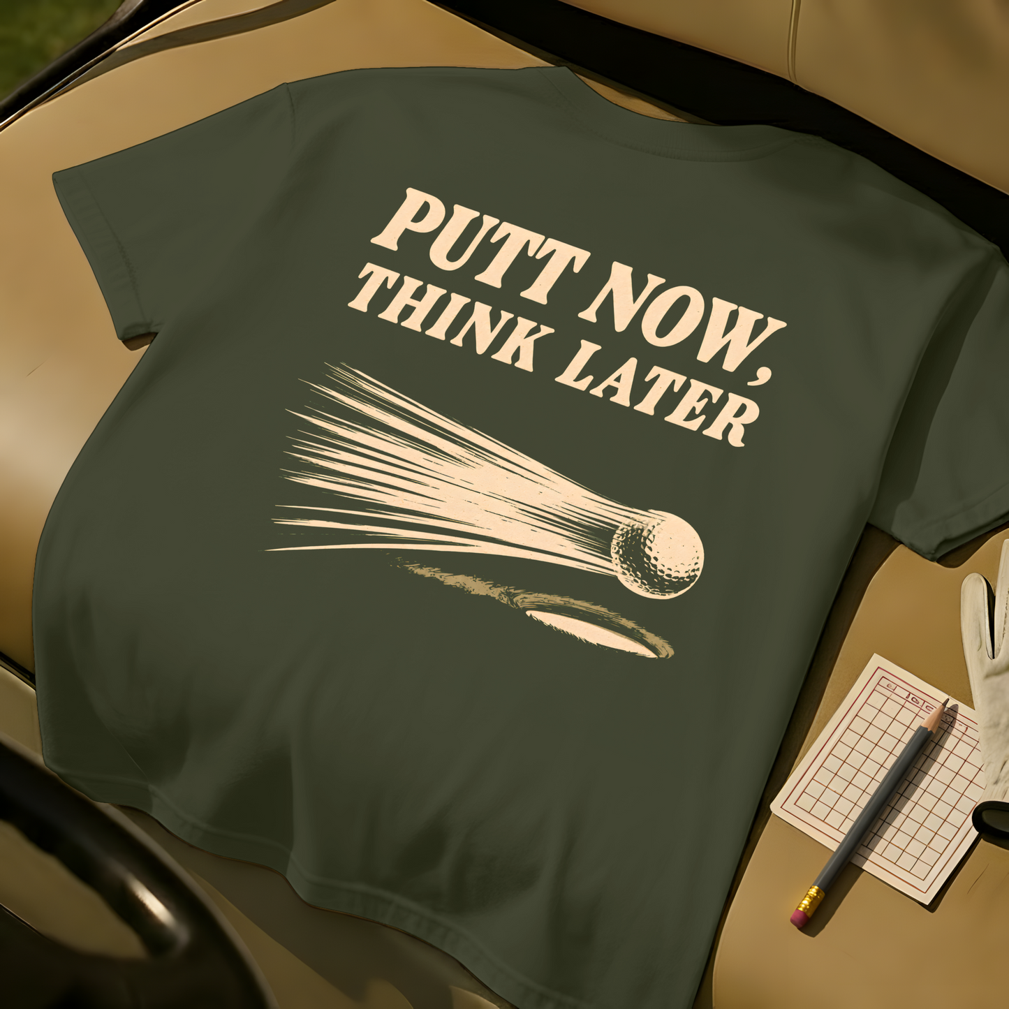 Putt Now Think Later - Moss