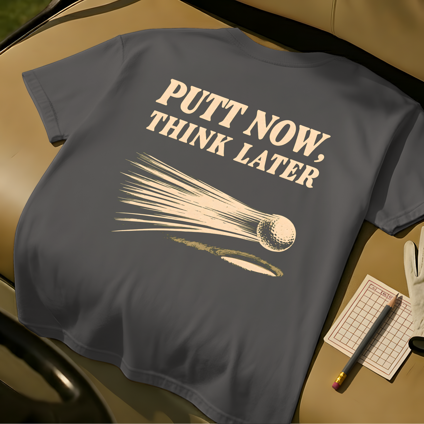 Putt Now Think Later - Pepper
