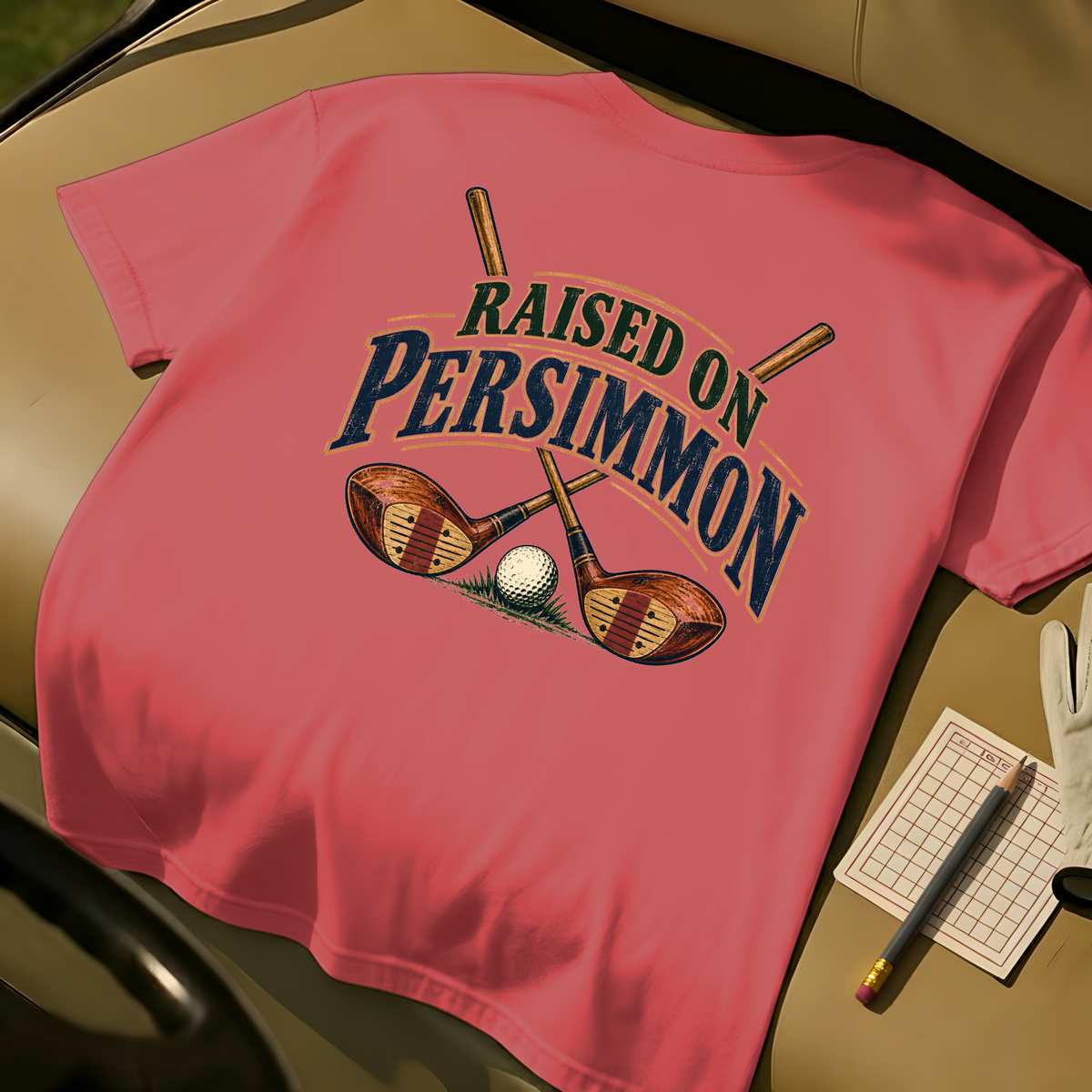 Raised On Persimmon T-Shirt - Watermelon