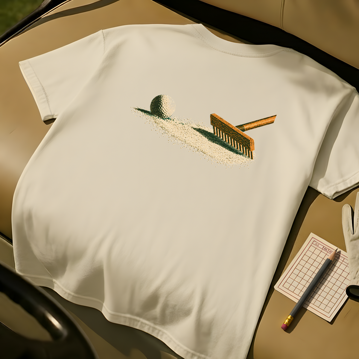Rake It Tee - Ivory
