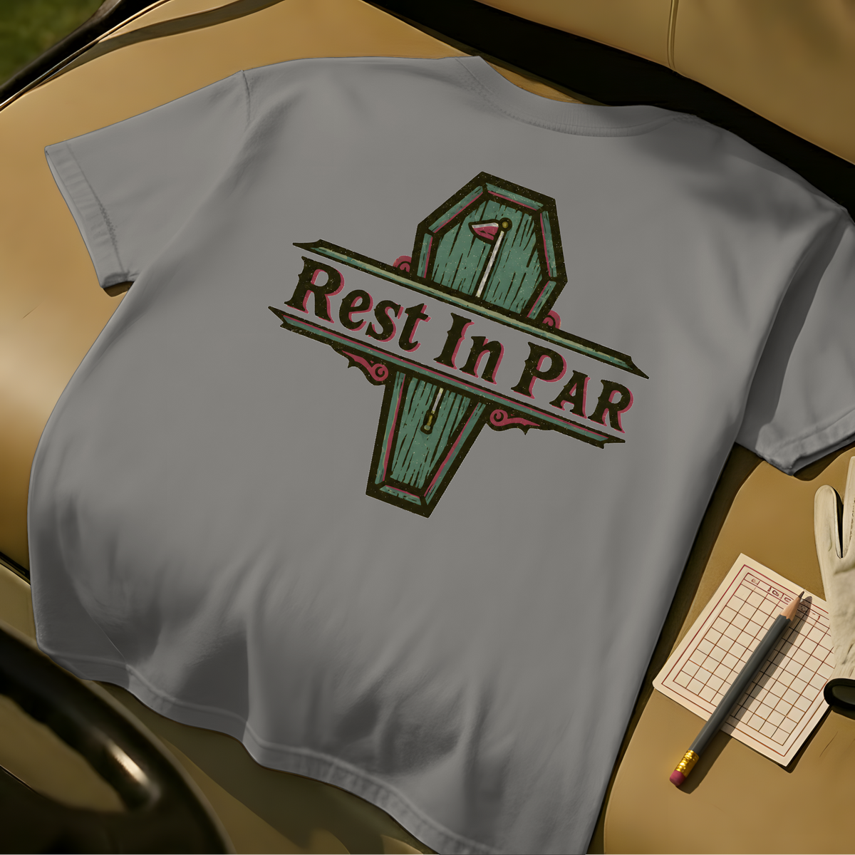Rest in Par T-Shirt - Grey