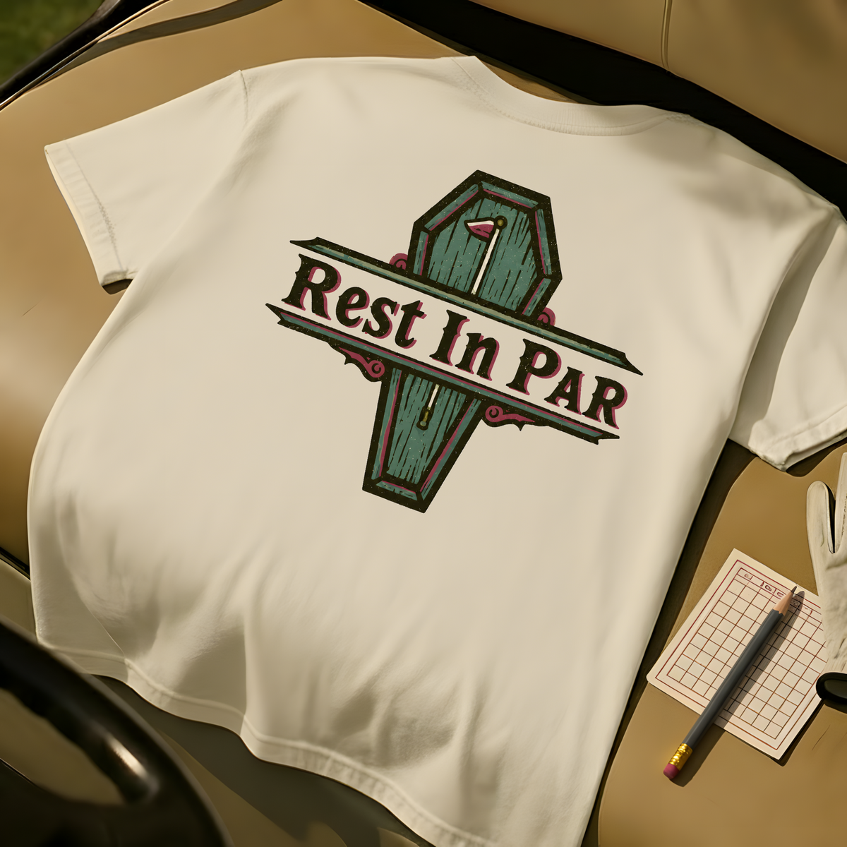 Rest in Par T-Shirt - Ivory