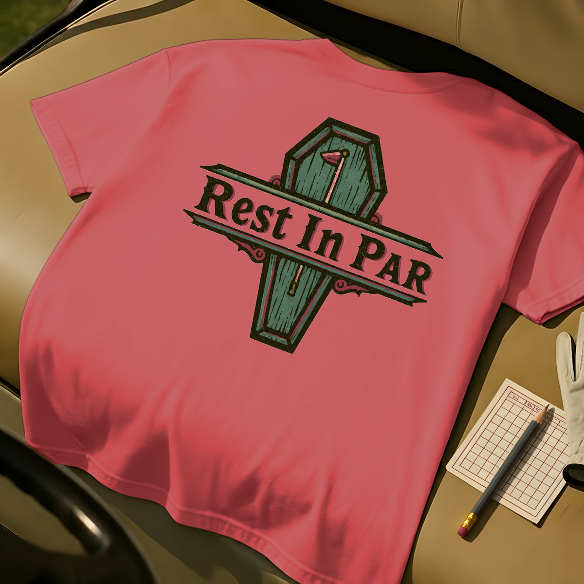 Rest in Par T-Shirt - Watermelon