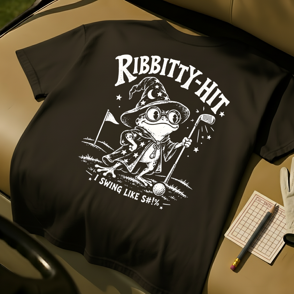 Ribbity T-Shirt - Black