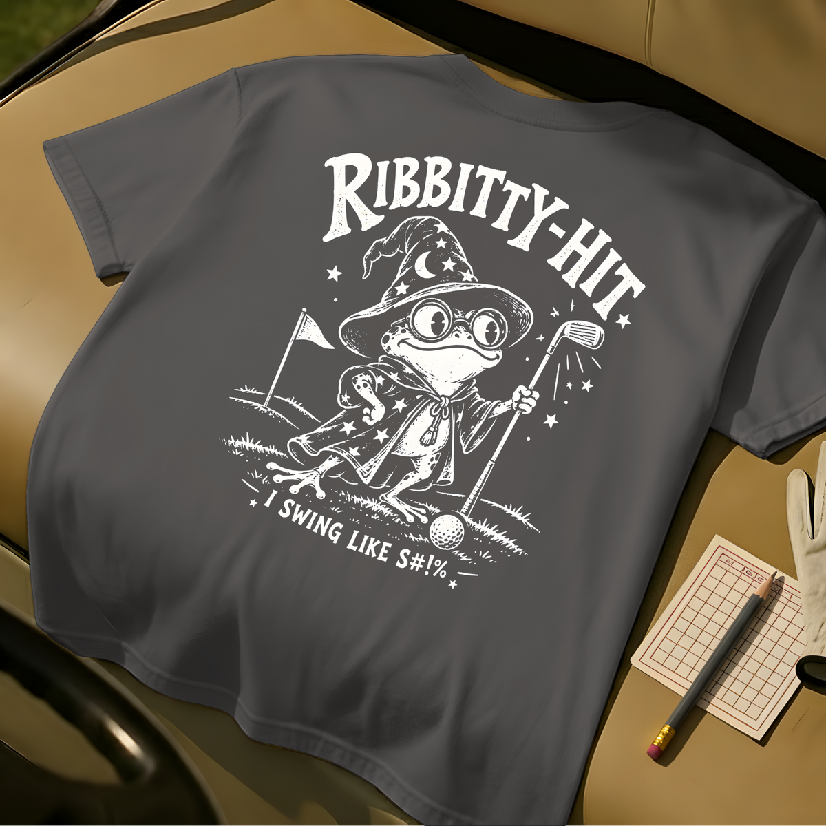 Ribbity T-Shirt - Pepper