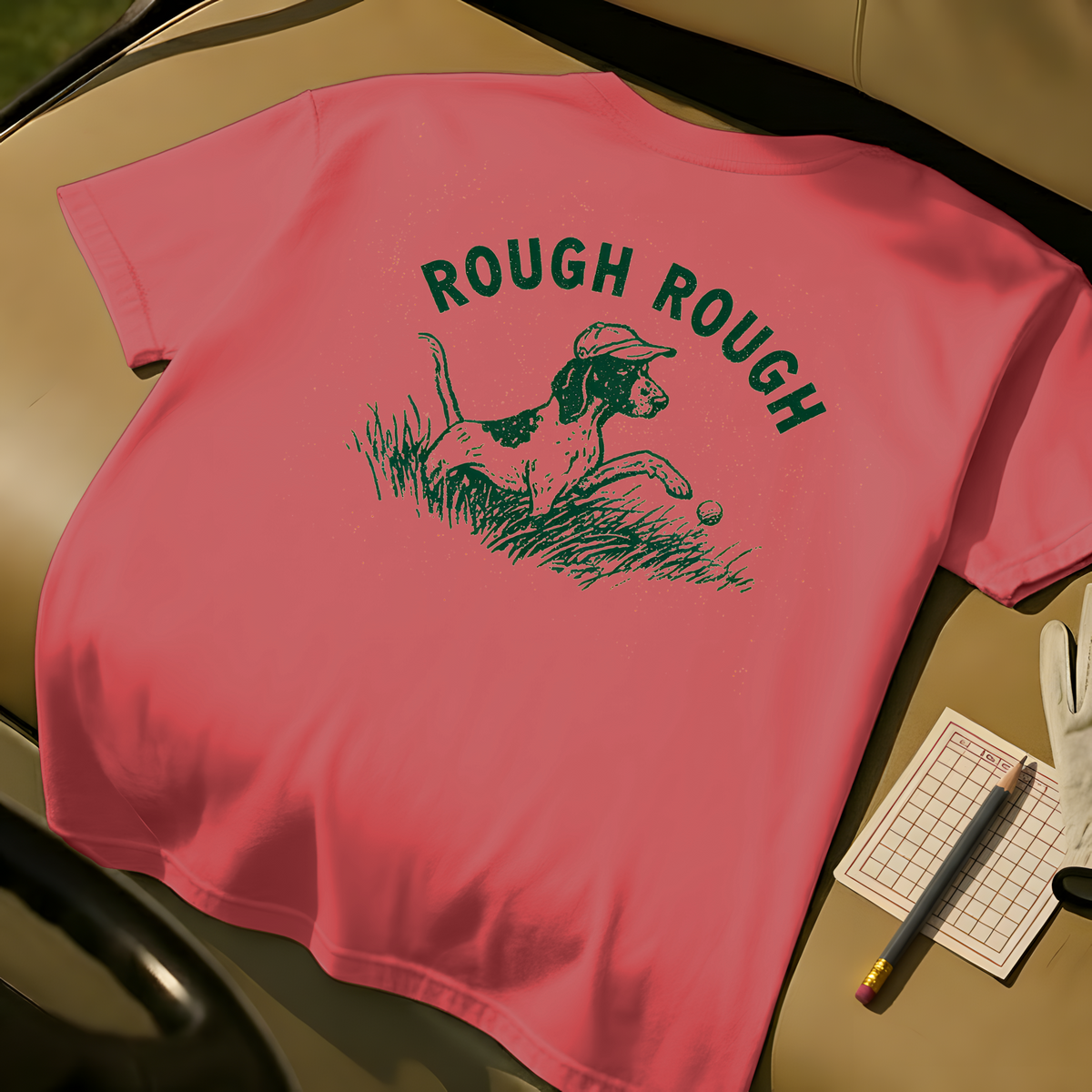 Rough Rough T-Shirt  - Watermelon