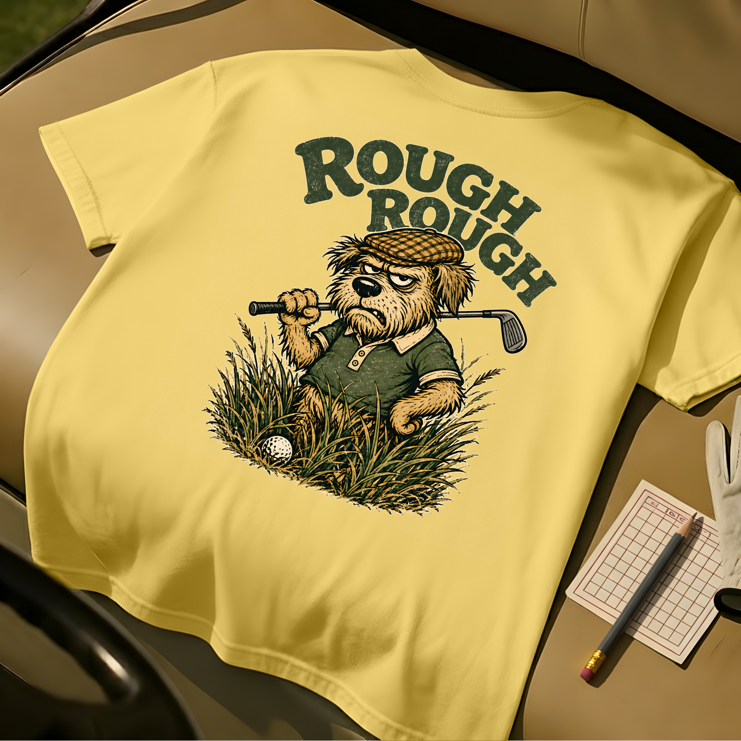 Rough Rough Tee - Butter