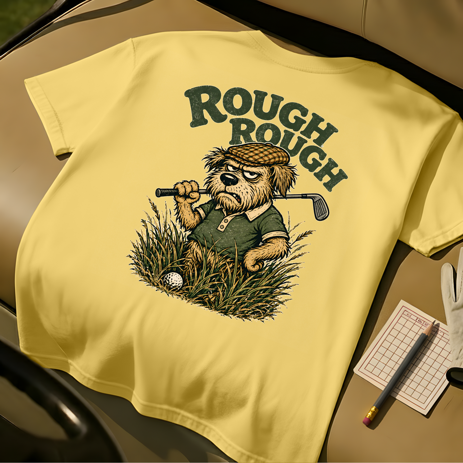 Rough Rough Tee - Butter