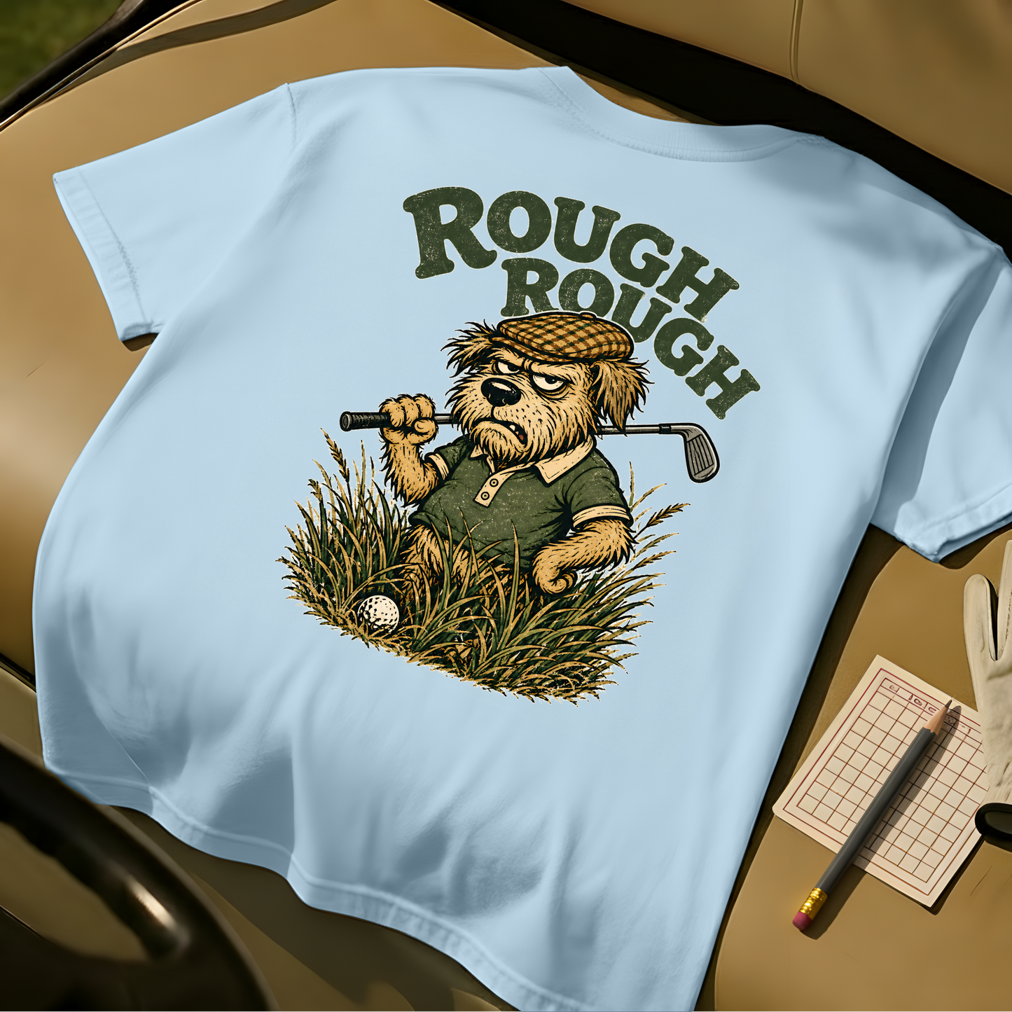 Rough Rough Tee - Chambray