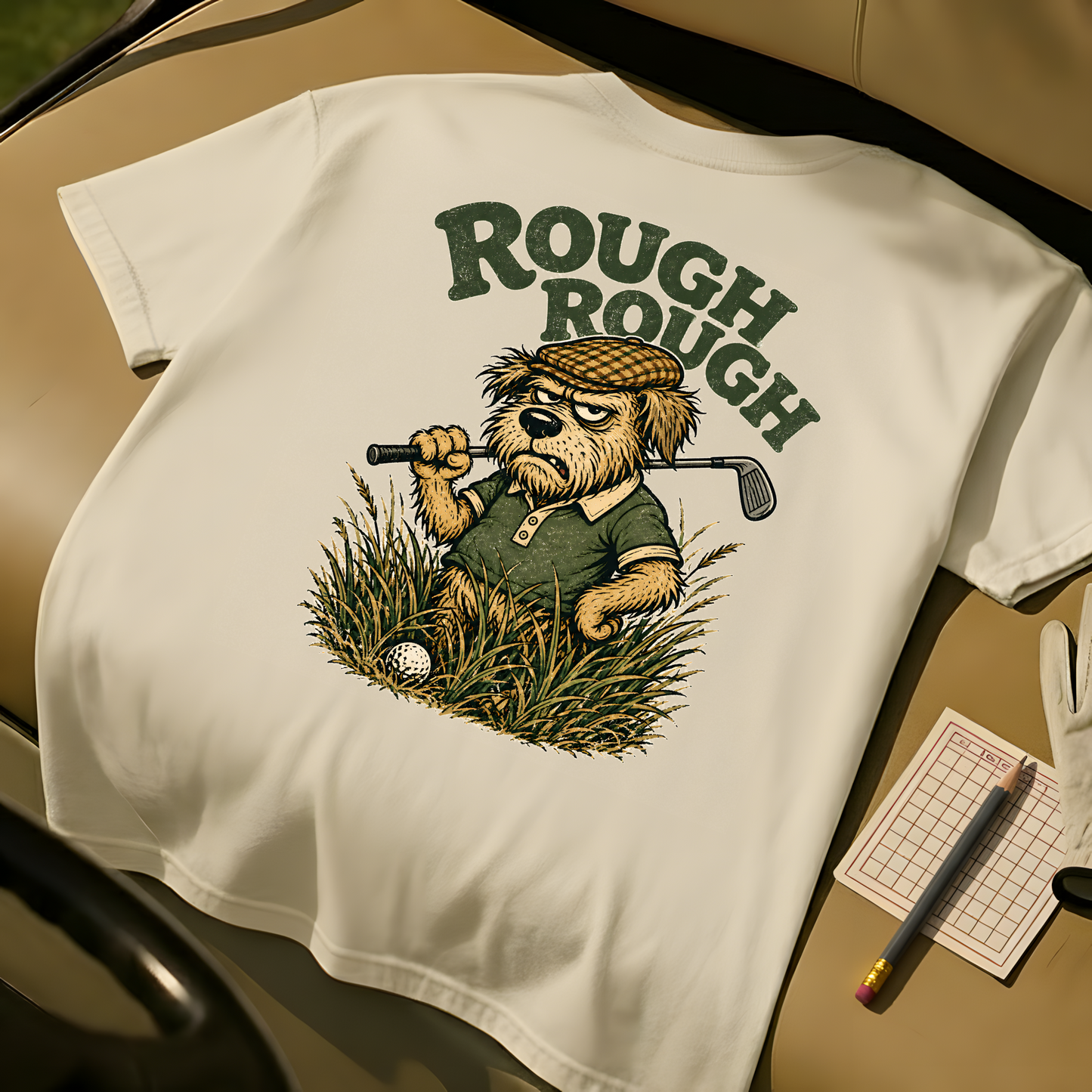 Rough Rough Tee - Ivory