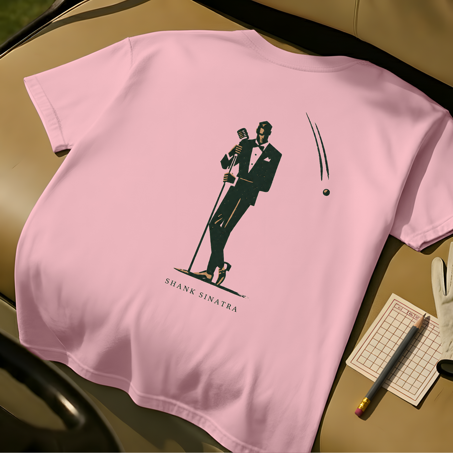 Shank Sinatra Tee - Blossom