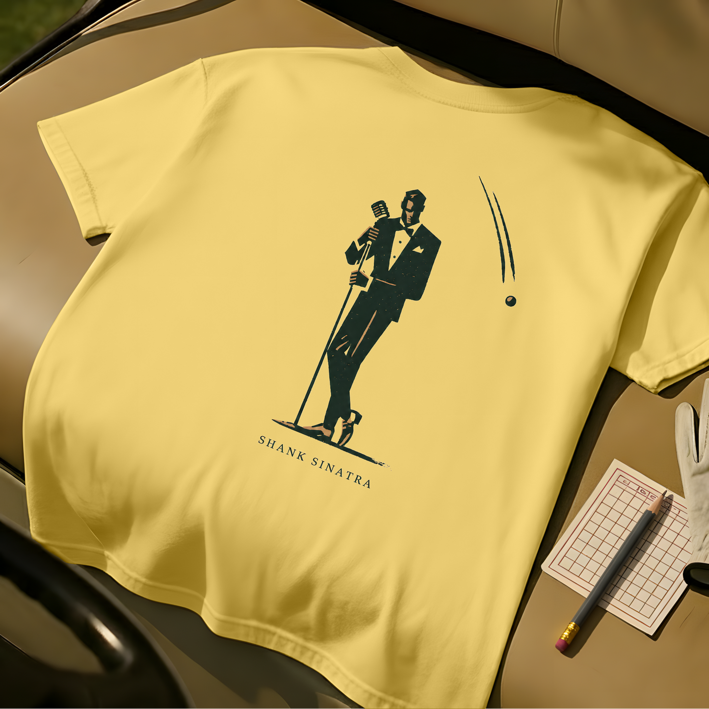 Shank Sinatra Tee - Butter