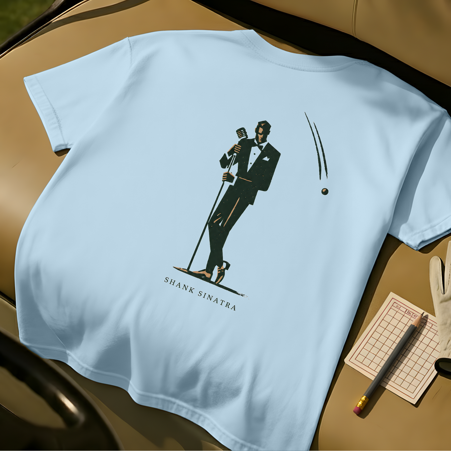 Shank Sinatra Tee - Chambray