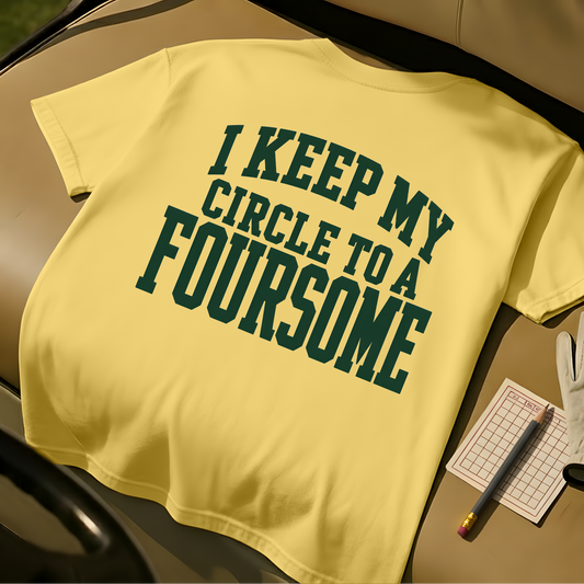 Small Circle T-Shirt - Butter