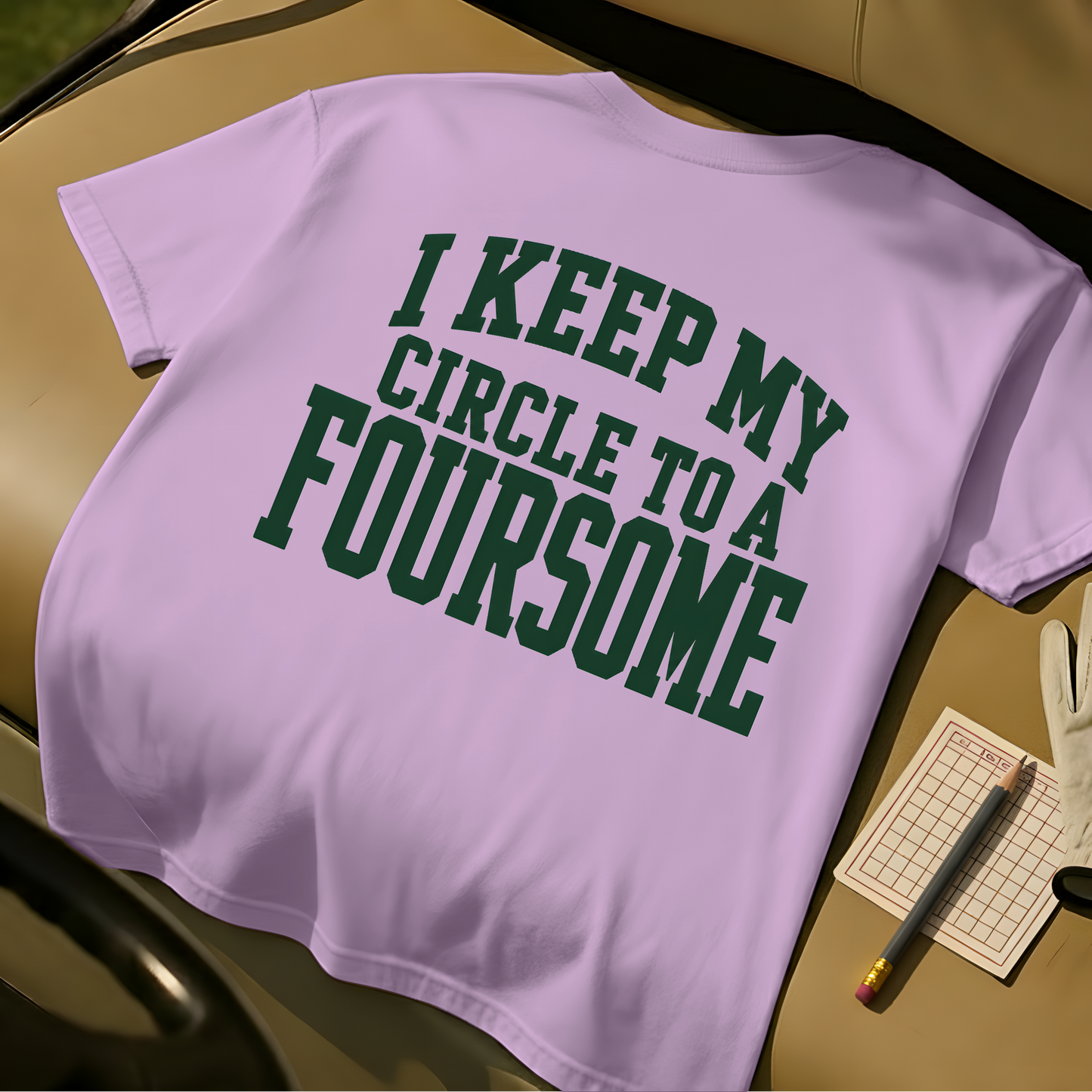 Small Circle T-Shirt - Orchid