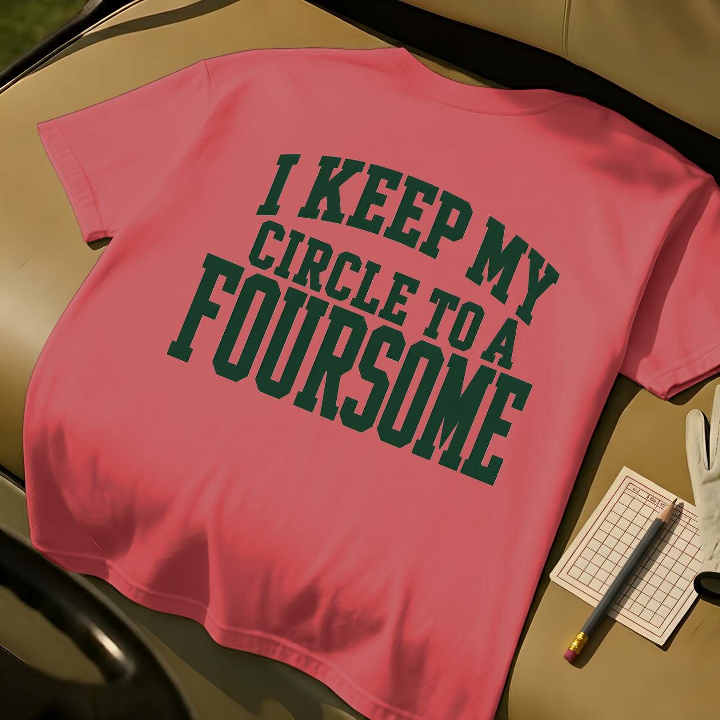 Small Circle T-Shirt - Watermelon