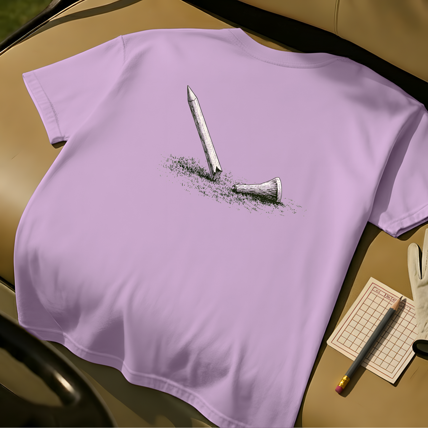 Snapped Tee - Orchid