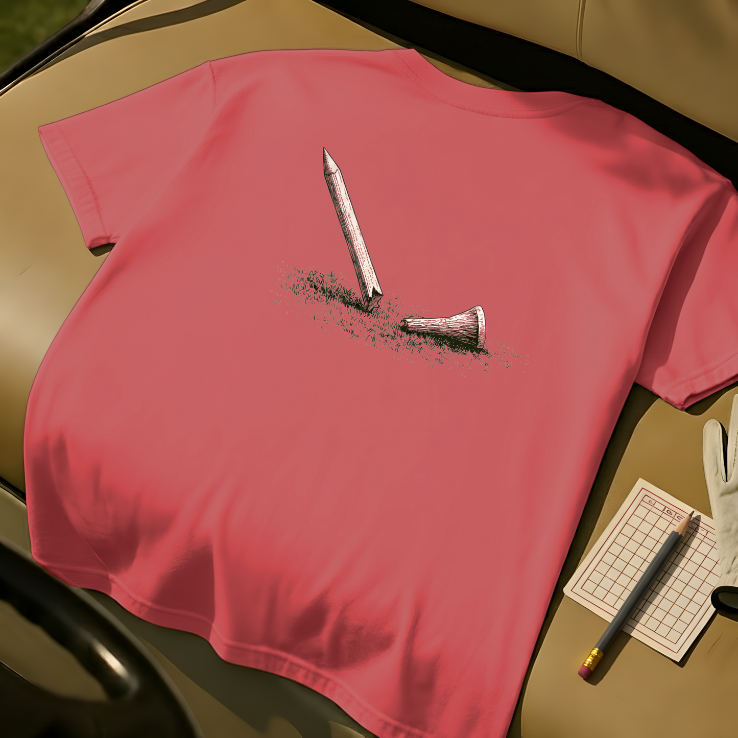 Snapped Tee - Watermelon