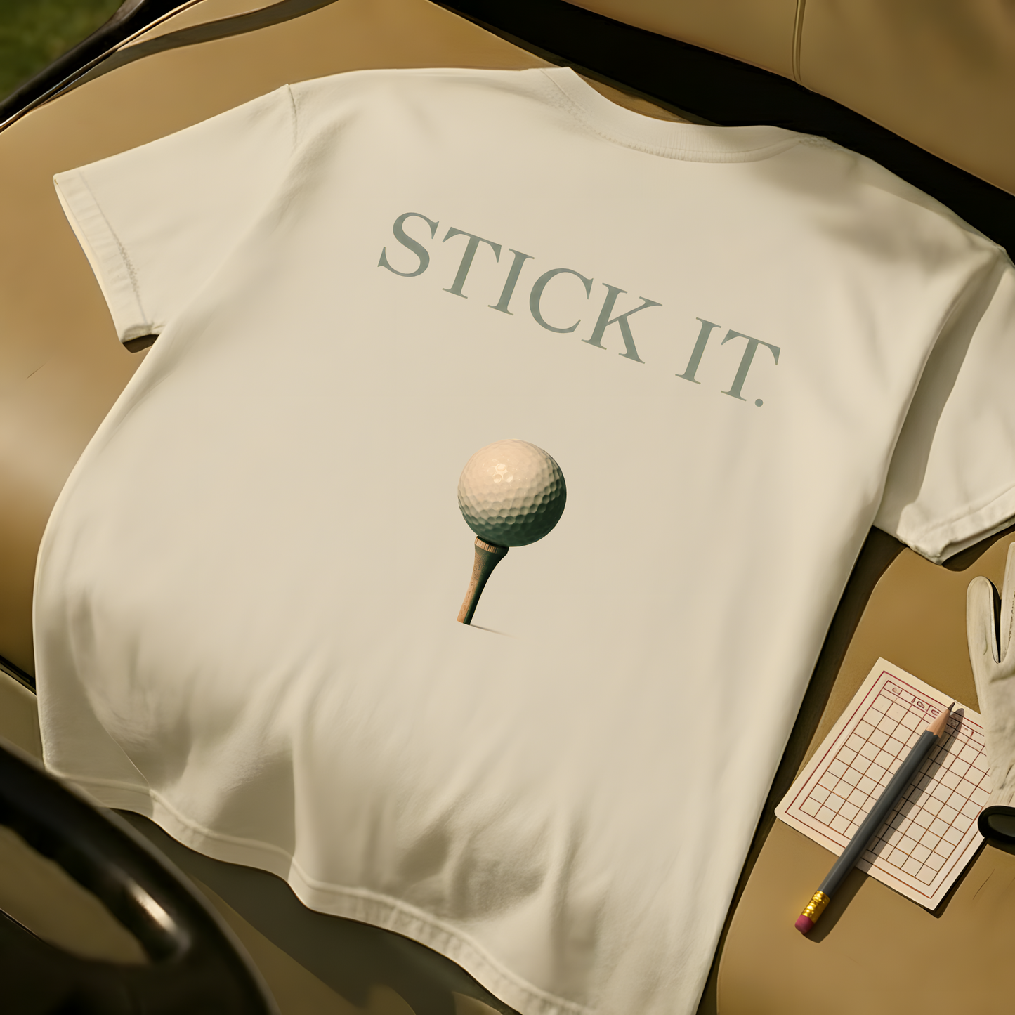 Stick It T-Shirt - Ivory