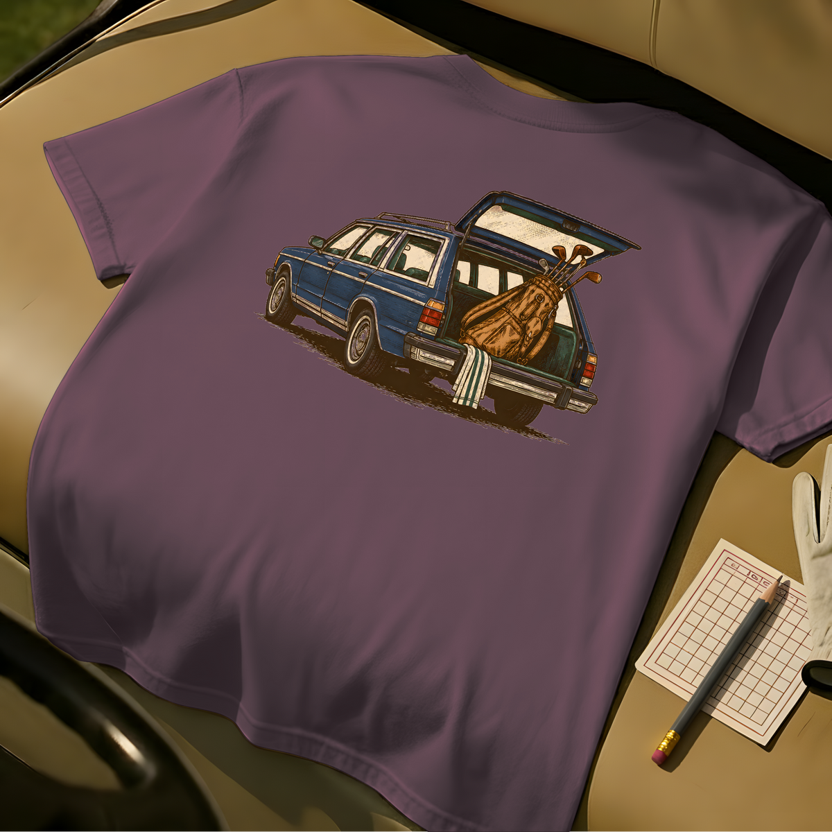 Sunday Drive T-Shirt - Berry