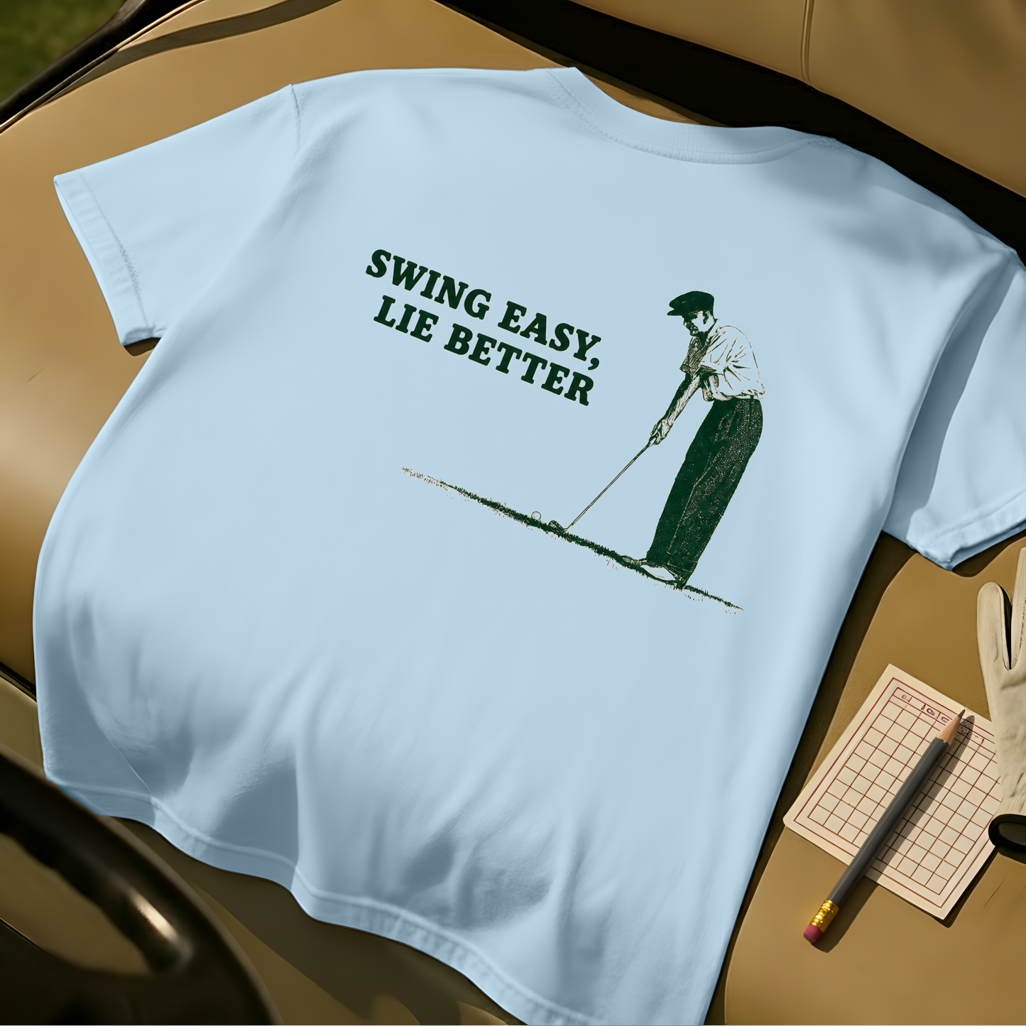 Swing Easy Tee - Chambray