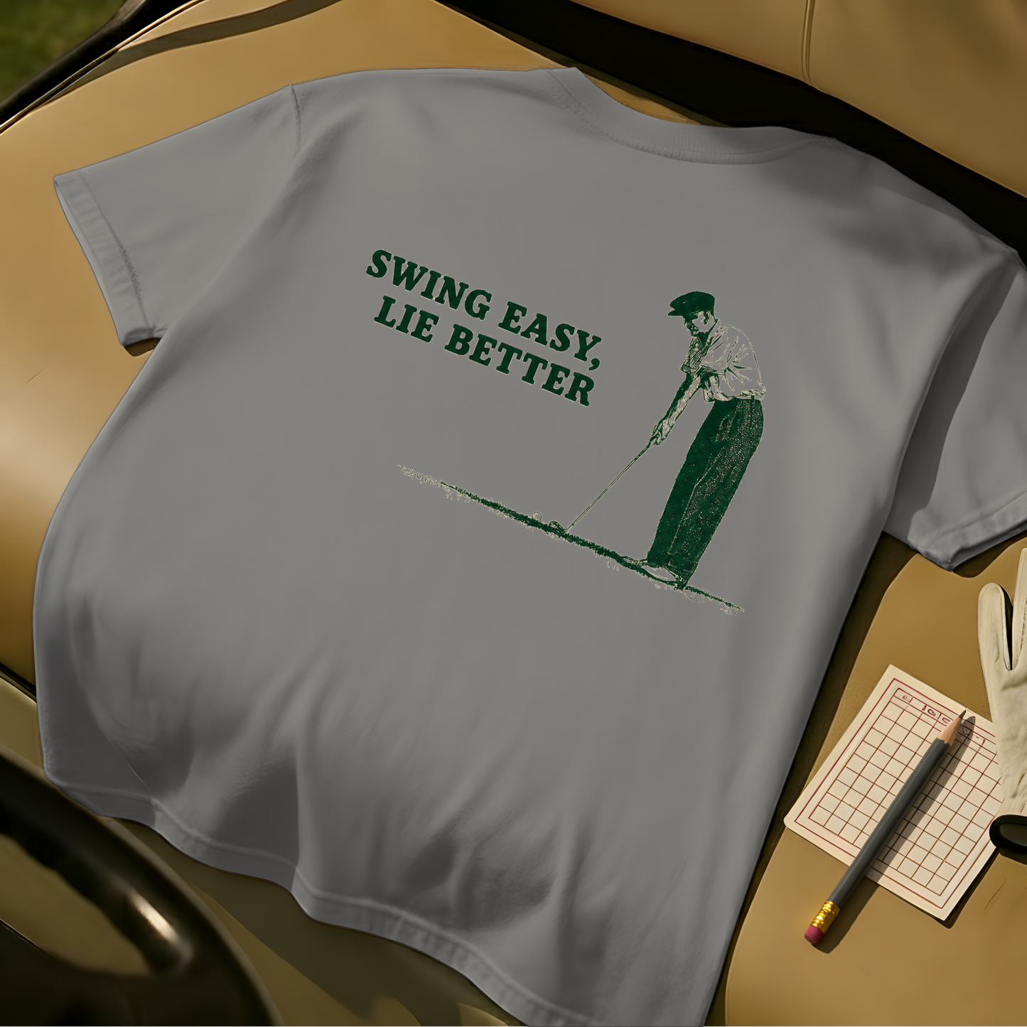 Swing Easy Tee - Grey