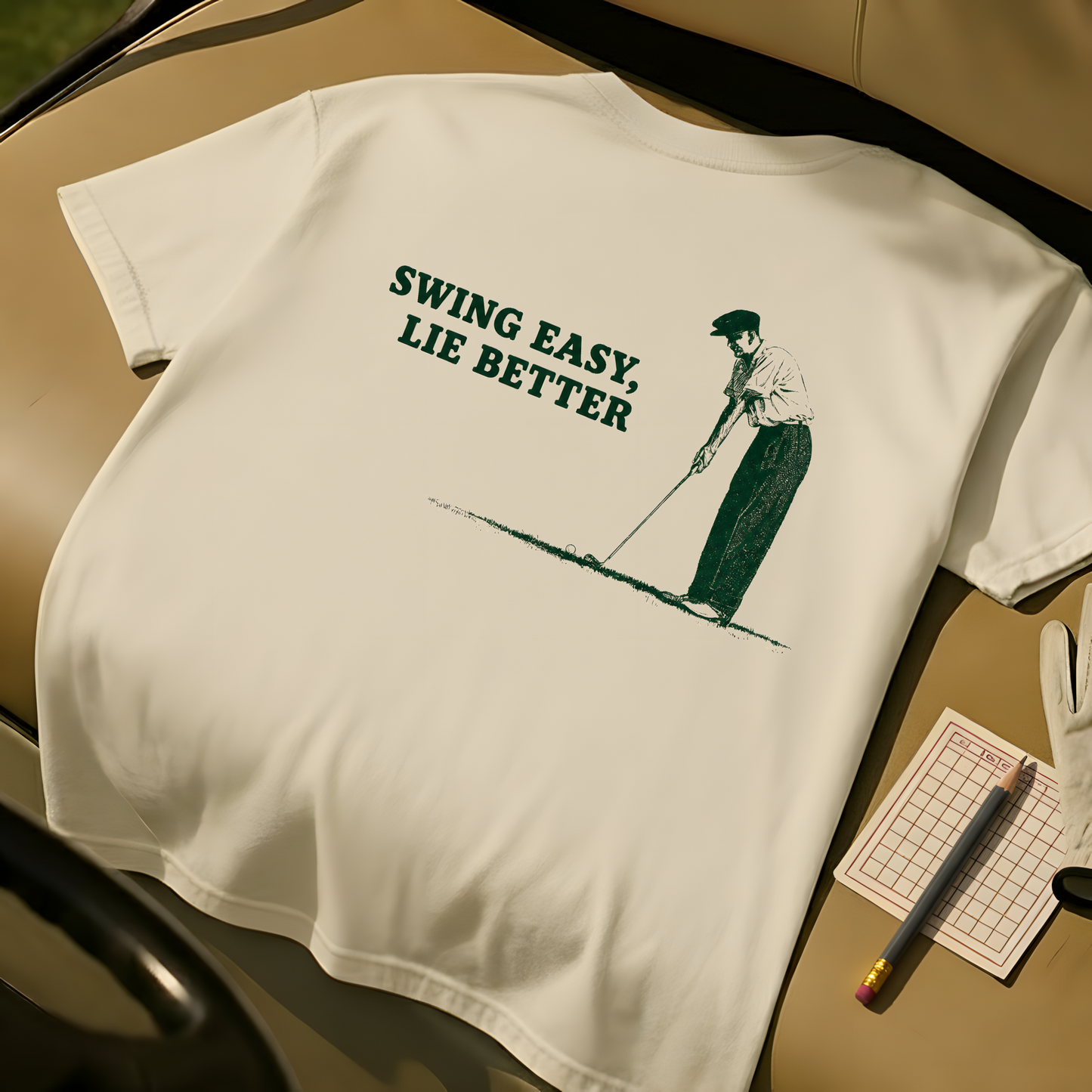 Swing Easy Tee - Ivory