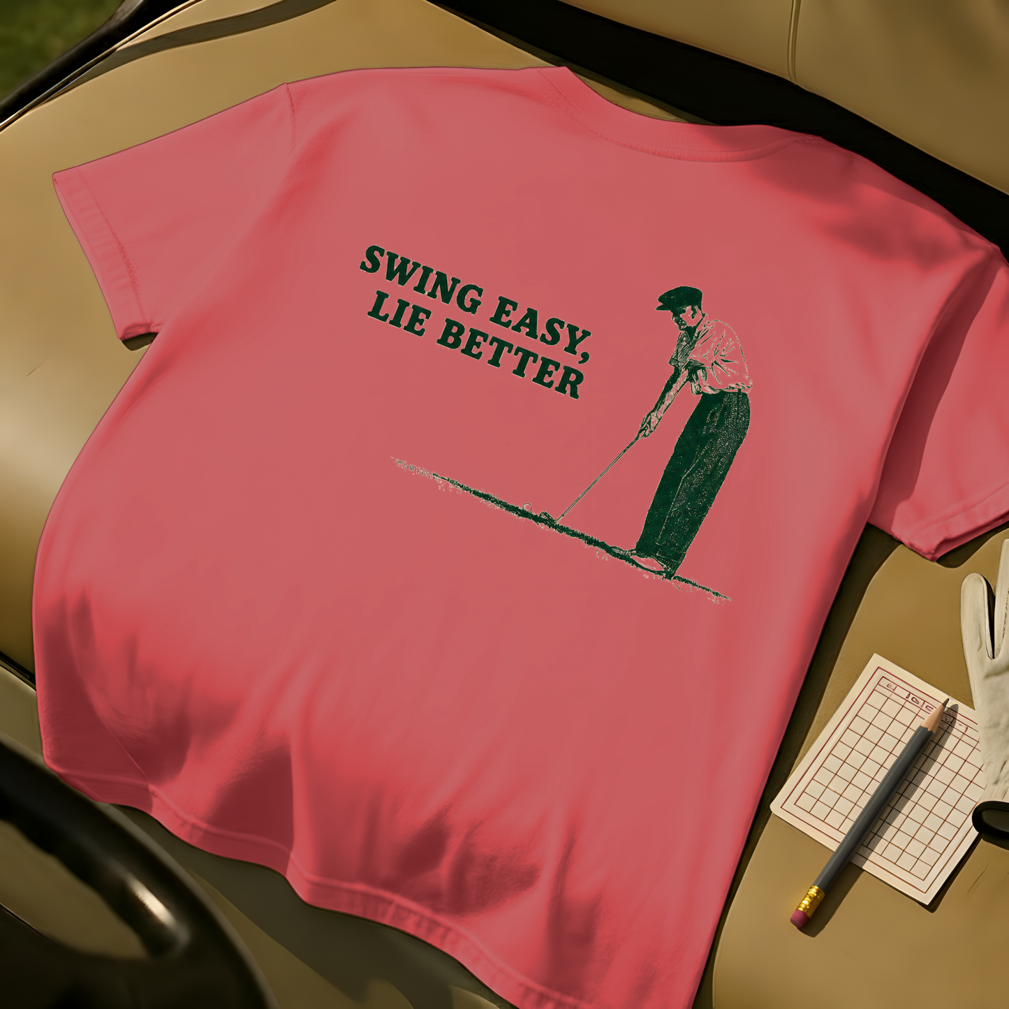 Swing Easy Tee - Watermelon