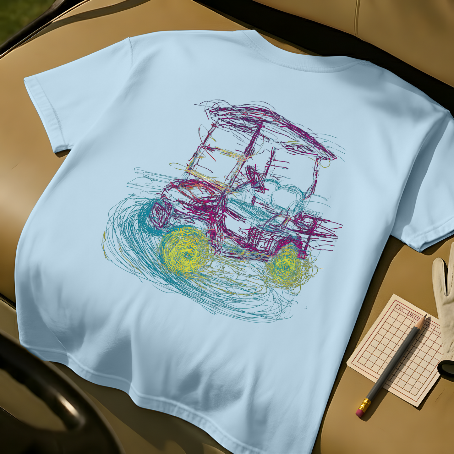 The Cart Tee - Chambray