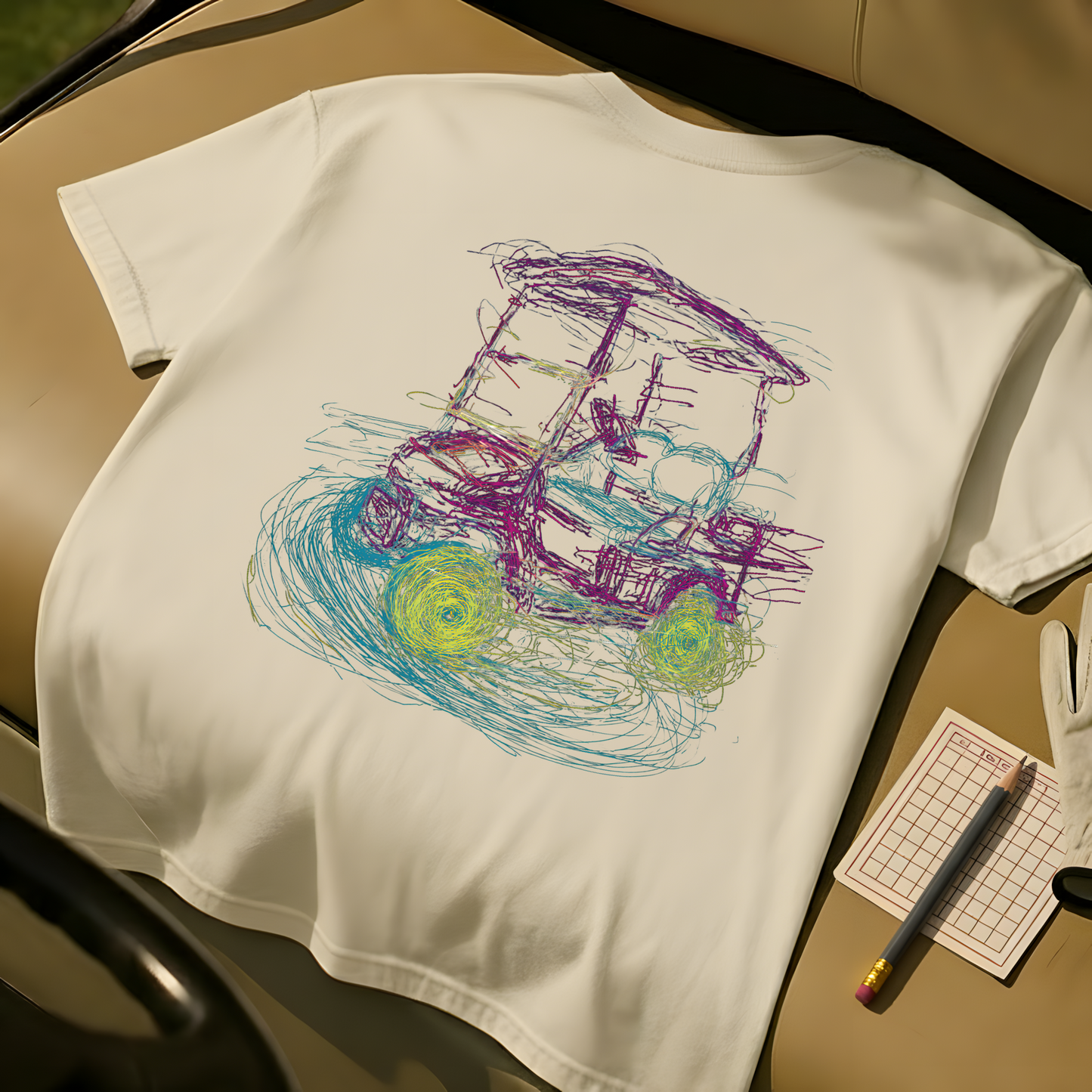 The Cart Tee - Ivory
